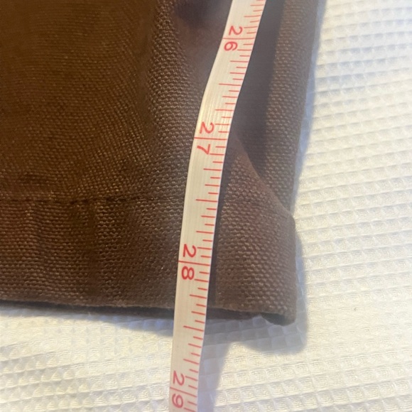 Men's Brown Cargo Overalls with Adjustable Straps 34x32 - Picture 10 of 16